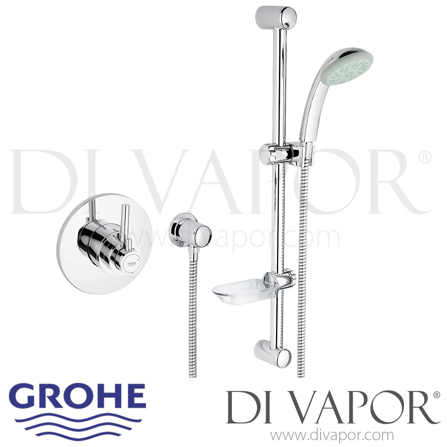 Grohe 34225000 Avensys Modern Concealed Thermostatic Shower Valve Spare