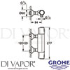 Grohe 34228002 Mixer Spare Diagram