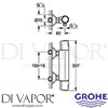 Grohe 34229002 Mixer Spare Diagram