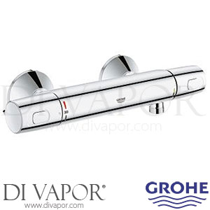 Grohe 34229002 Precision Trend Thermostatic Shower Mixer (1/2 Inch) Spare Parts