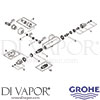 Grohe 34232000 Mixer Spare Tech Diagram