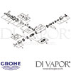 Grohe Allure Thermostatic Shower Mixer Spares