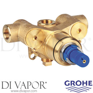 Grohe 34241000 Thermostat for Bath / Shower Mixer (1/2 Inch) Spare Parts