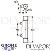 Grohe Grohtherm 2000 Special Thermostatic Shower Mixer Dimensions