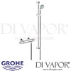 Grohe Grohtherm 1000 Thermostatic Shower Mixer Shower Set Spare Parts