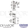 Grohe 34256004 Mixer Spare Diagram