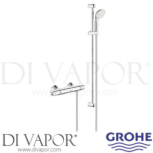 Grohe 34256004 Grohtherm 1000 Thermostatic Mixer with Shower Set Spare Parts