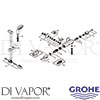 Grohe 34256004 Mixer Spare Tech Diagram