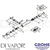Grohe 34268002 Mixer Spare Tech Diagram