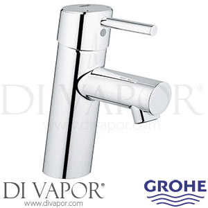 Grohe 3427100A Concetto Chrome Single-Lever Basin Mixer (1/2 Inch) S-Size Tap Spare Parts