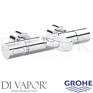 Grohe 34276000 Grohtherm 3000 Cosmopolitan Thermostatic Bath Mixer (1/2 Inch) Spare Parts