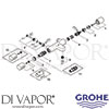 Grohe 34277 Mixer Spare Tech Diagram