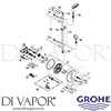 Grohe 34278 Mixer Spare Tech Diagram