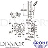 Grohe 34278000 Mixer Spare Diagram