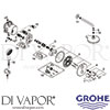 Grohe 34283001 Spare Tech Diagram