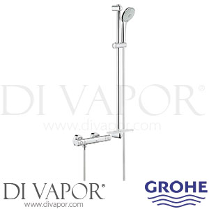 Grohe 34321002 Grohtherm 1000 Cosmopolitan M Thermostatic Shower Set Spare Parts