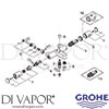 Grohe 34323 Mixer Spare Tech Diagram