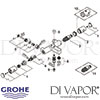 Grohe Grohtherm 1000 Cosmopolitan Thermostat Bath Shower Mixer Spares