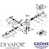 Grohe 34323002 Mixer Spare Tech Diagram