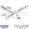 Grohe Veris Thermostatic Bath Mixer Spares