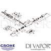 Grohe Veris Thermostat Shower Mixer Spares