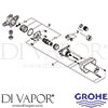 Grohe 34331000 Mixer Spare Tech Diagram