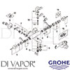 Grohe 34335 Mixer Spare Tech Diagram