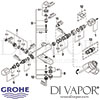 Grohe Grohtherm 1000 Thermostatic Bath Mixer Spares