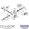 Grohe 34337000 Mixer Spare Tech Diagram
