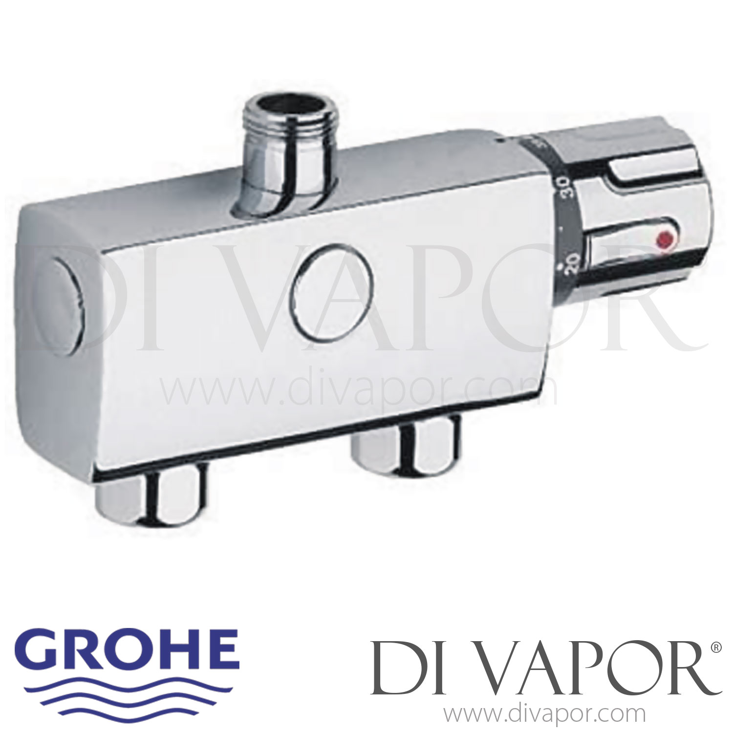 Associëren single Wijzer Grohe 34361000 Automatic 2000 Compact Thermostatic Mixer Spare Parts