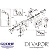 Grohe Automatic 2000 Compact Thermostatic Mixer Spares