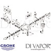 Grohe Grohtherm 3000 Thermostatic Bath Shower Mixer Spares