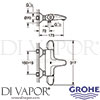 Grohe 34439003 Mixer Spare Diagram