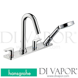 Hansgrohe 34445000 AXOR Citterio M 4-Hole Rim Mounted Bath Mixer with Lever Handles and Plate 01/08 - 05/13 Spare Parts