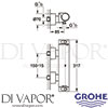 Grohe 34446001 Mixer Spare Diagram