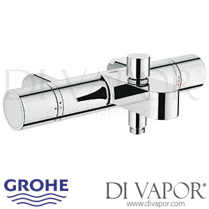 Grohe 34448000 Grohtherm 1000 Cosmopolitan Thermostatic Bath Shower Mixer (3/4 Inch)