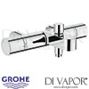 Grohe 34448000 Grohtherm 1000 Cosmopolitan Thermostatic Bath Shower Mixer (3/4 Inch)