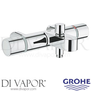 Grohe 34449000 Grohtherm 1000 Cosmopolitan Thermostatic Bath Shower Mixer (3/4 Inch) Spare Parts