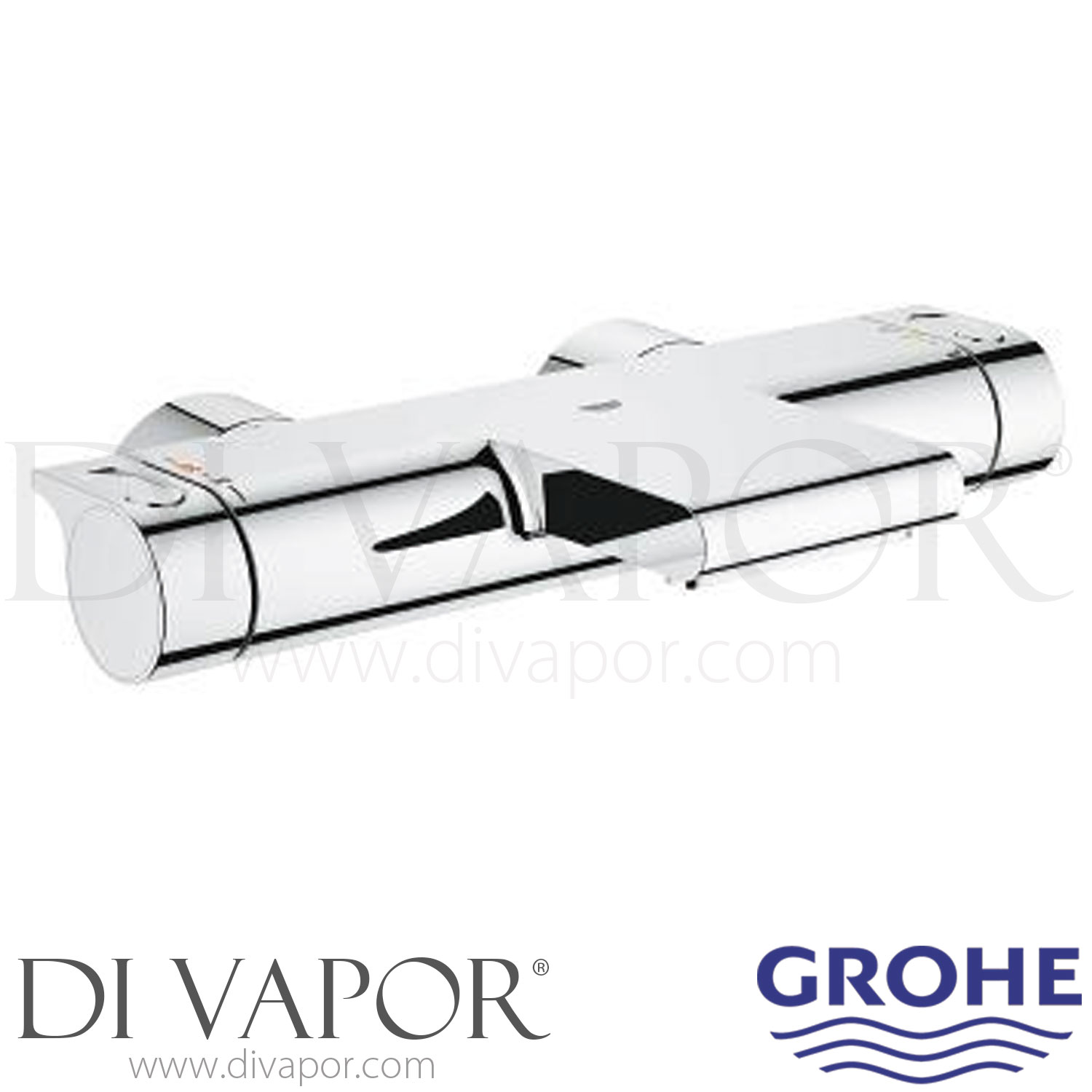 Grohe 34466001 Grohtherm 2000 Thermostatic Bath Mixer (1/2 Inch) Spare Parts