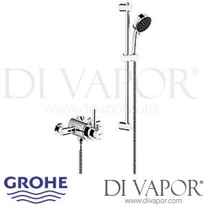 Grohe 34538000 Precision Classic Dual Control Shower Mixer (1/2 Inch) Spare Parts