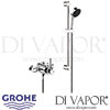 Grohe Precision Classic Dual Control Shower Mixer Spare Parts