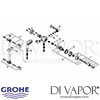 Grohe Precision Classic Dual Control Shower Mixer Spares