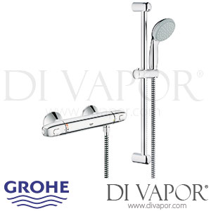 Grohe 34557000 Grohtherm 1000 Thermostatic Shower Mixer with Shower Set Spare Parts