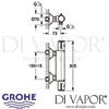 Grohe Grohtherm 800 Thermostatic Shower Mixer Dimensions