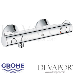 Grohe 34558000 Grohtherm 800 Thermostatic Shower Mixer (1/2 Inch) Spare Parts