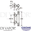Grohe 34562000 Mixer Spare Diagram