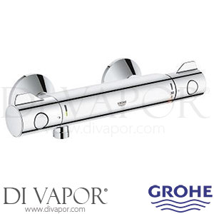 Grohe 34562000 Grohtherm 800 Thermostatic Shower Mixer (1/2 Inch) Spare Parts