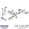 Grohe Grohtherm 800 Thermostatic Shower Mixer Shower Set Spares