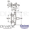 Grohe 34567000 Mixer Spare Diagram