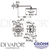 Grohe 34571000 Spare Diagram